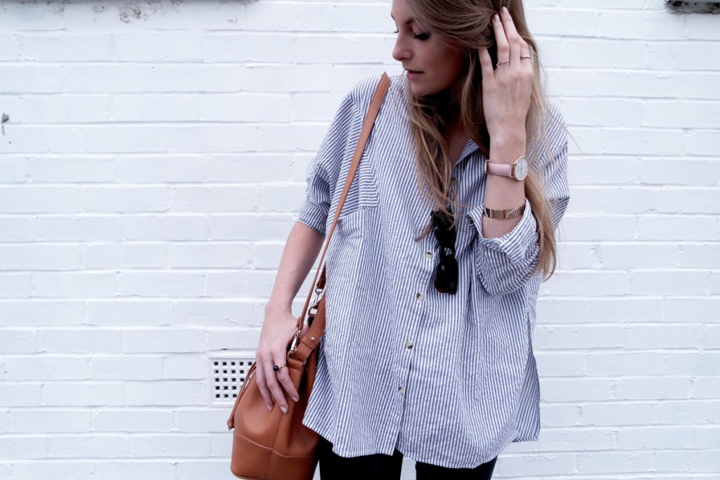 OOTD Striped Shirt