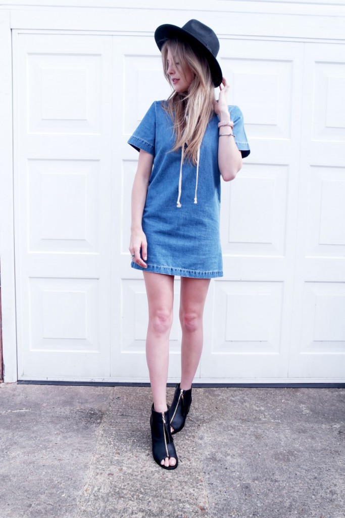 OOTD Denim Dress