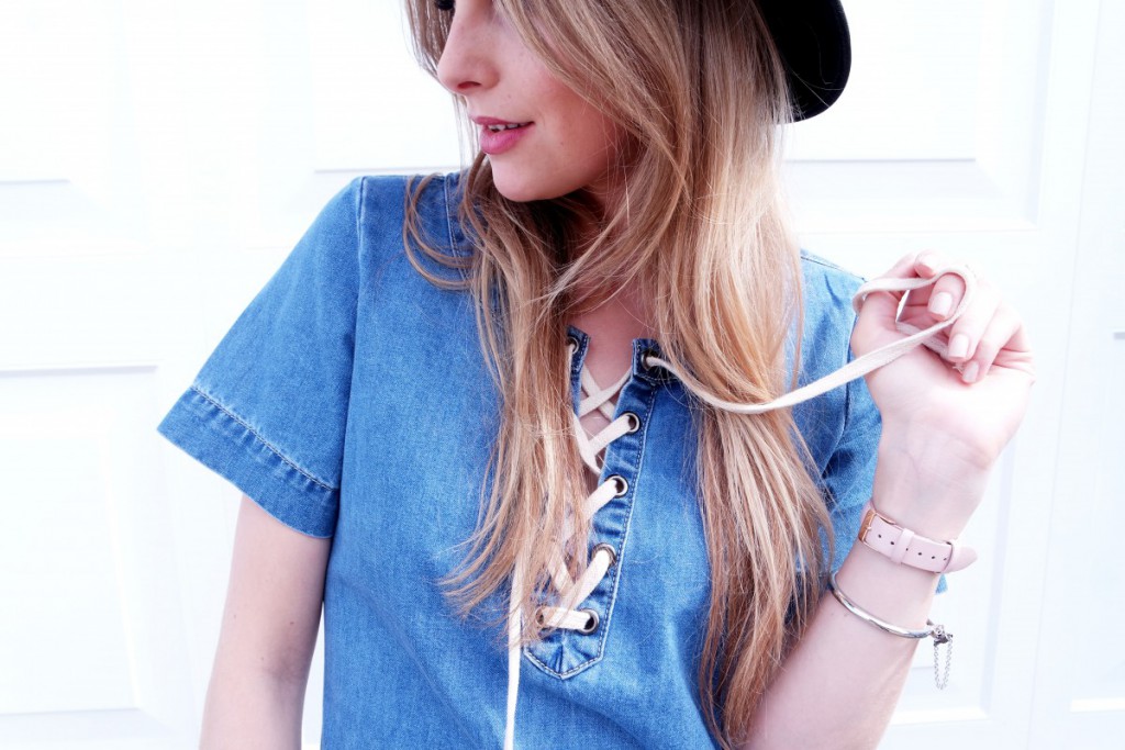 OOTD Denim Dress