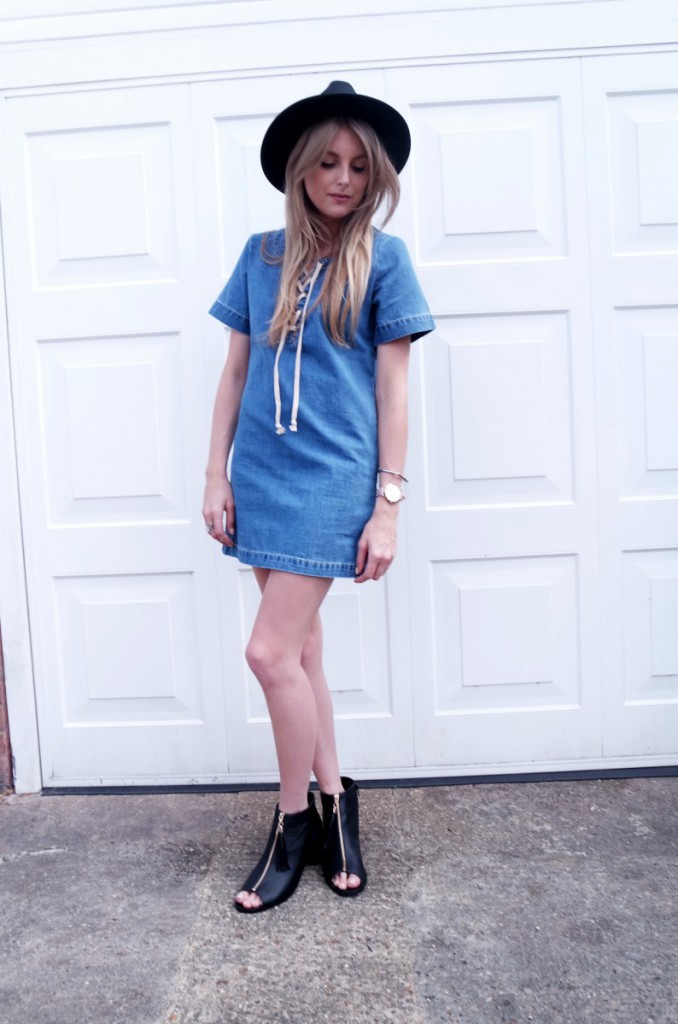 OOTD Denim Dress 6