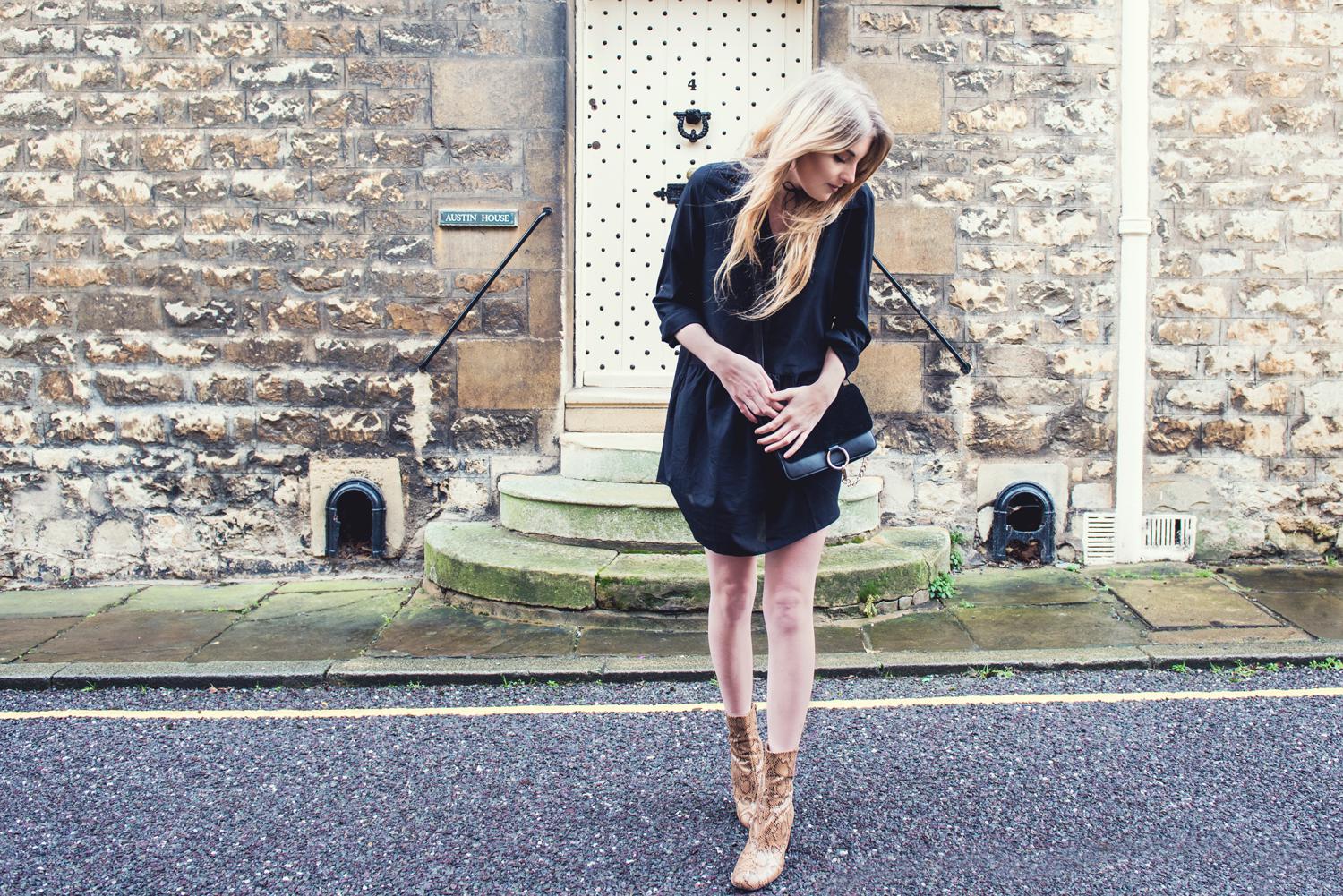 In The Style UK Styling a Black Dress