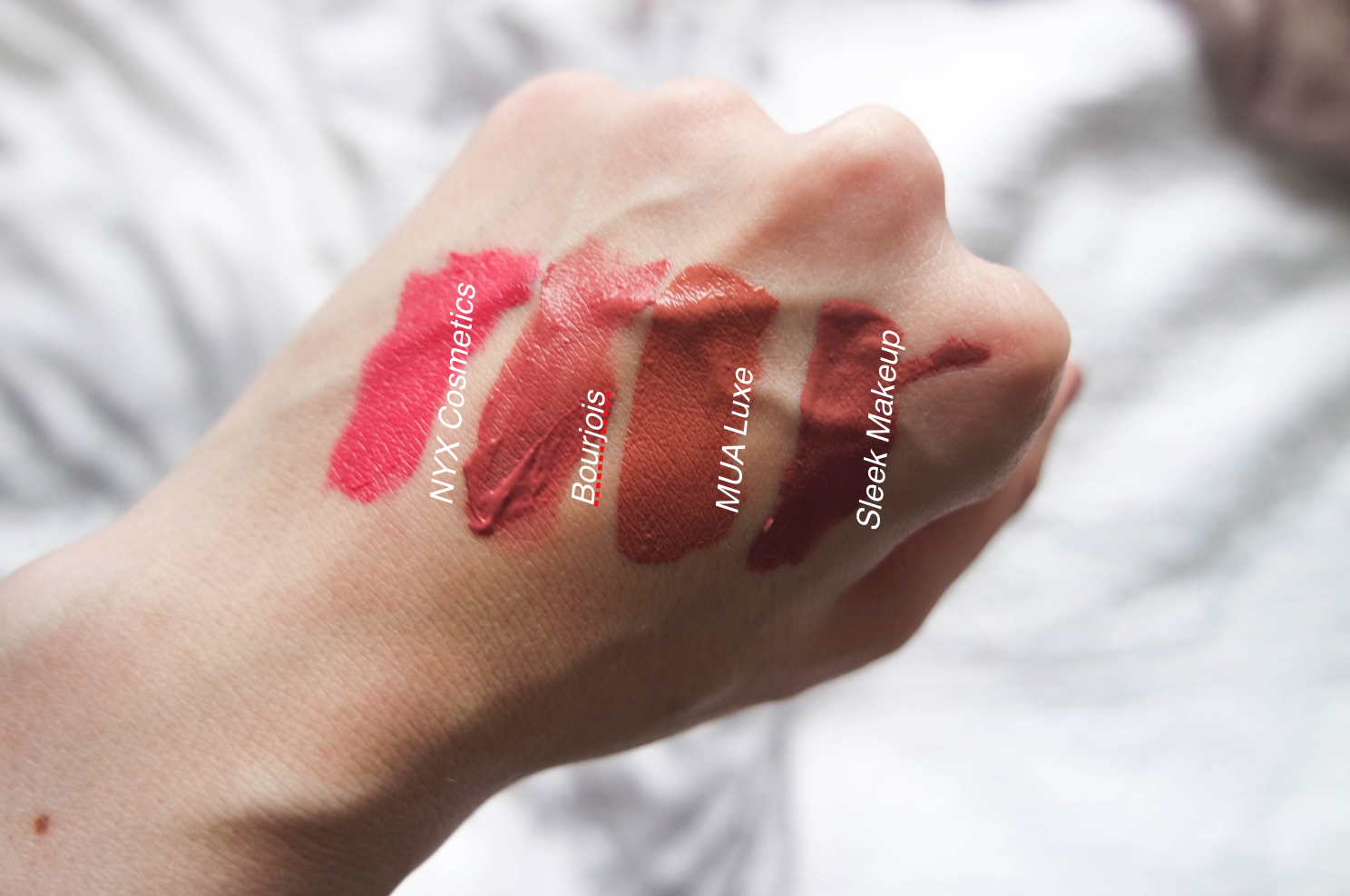 My guide to matte lips on a budget