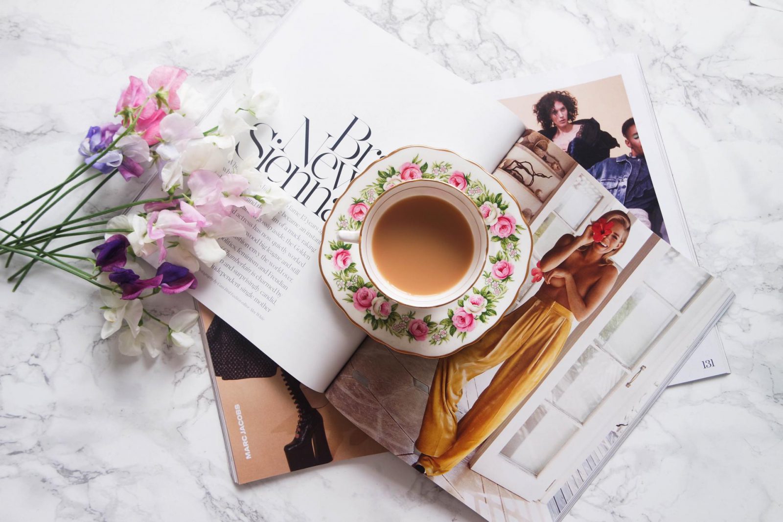 Practicing Mindfulness Flatlay