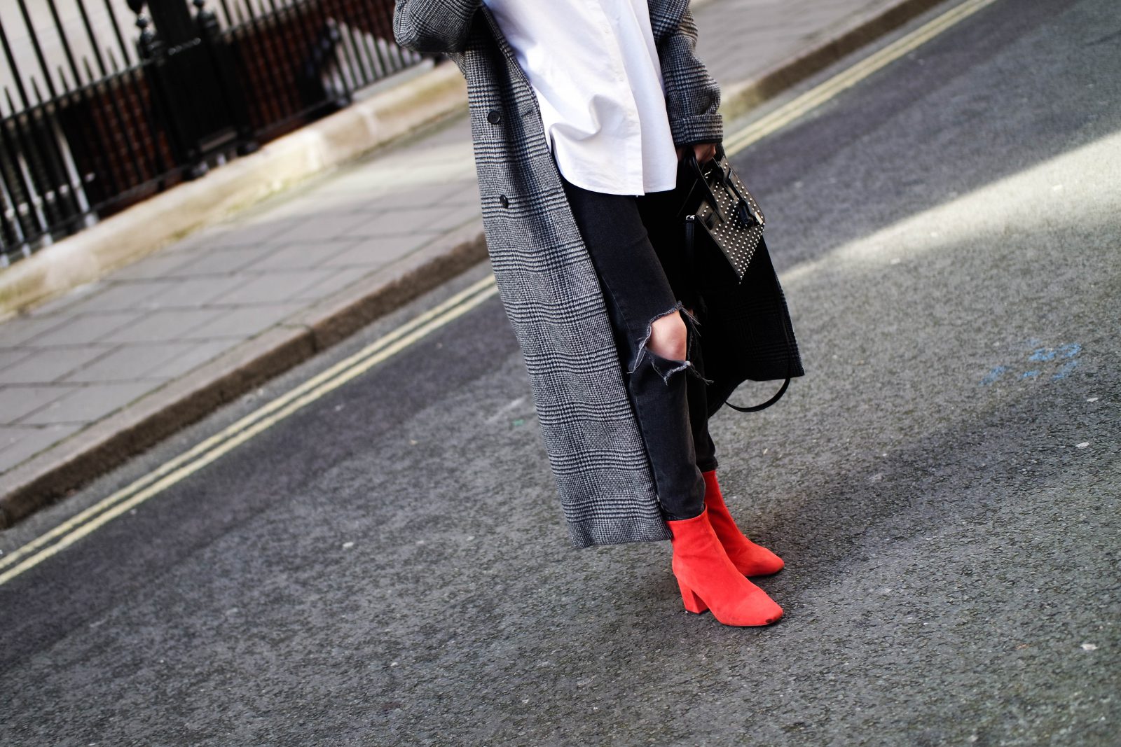 LFW Day 3 Keeping It Monochrome - Red 
