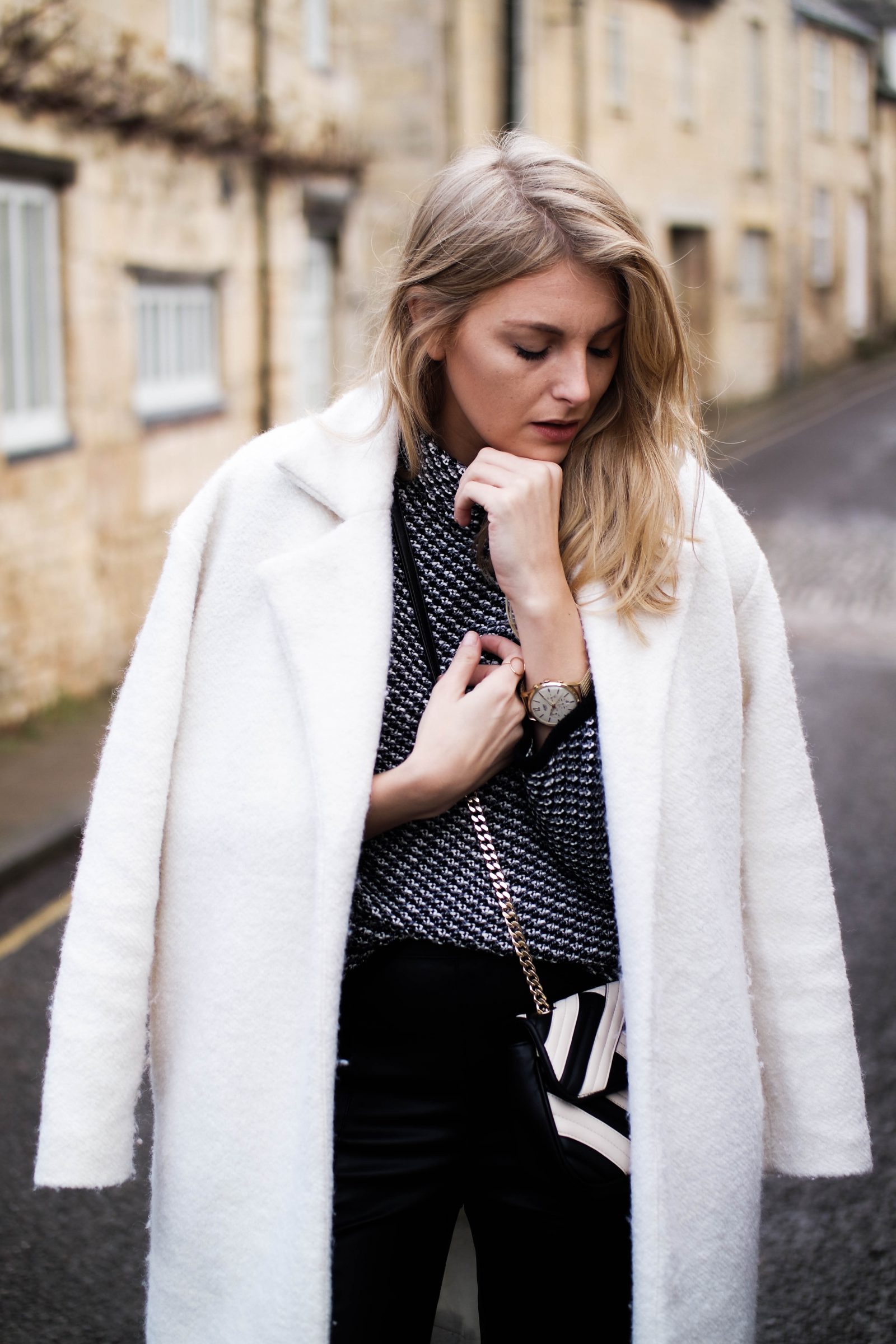 Monochrome 2 Ways With-Laura Ashley Chanel Dupe