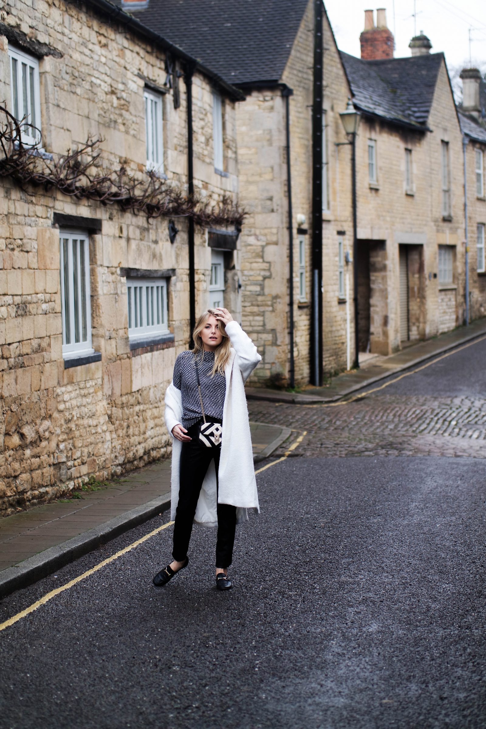 Monochrome 2 Ways With-Laura Ashley Street Style