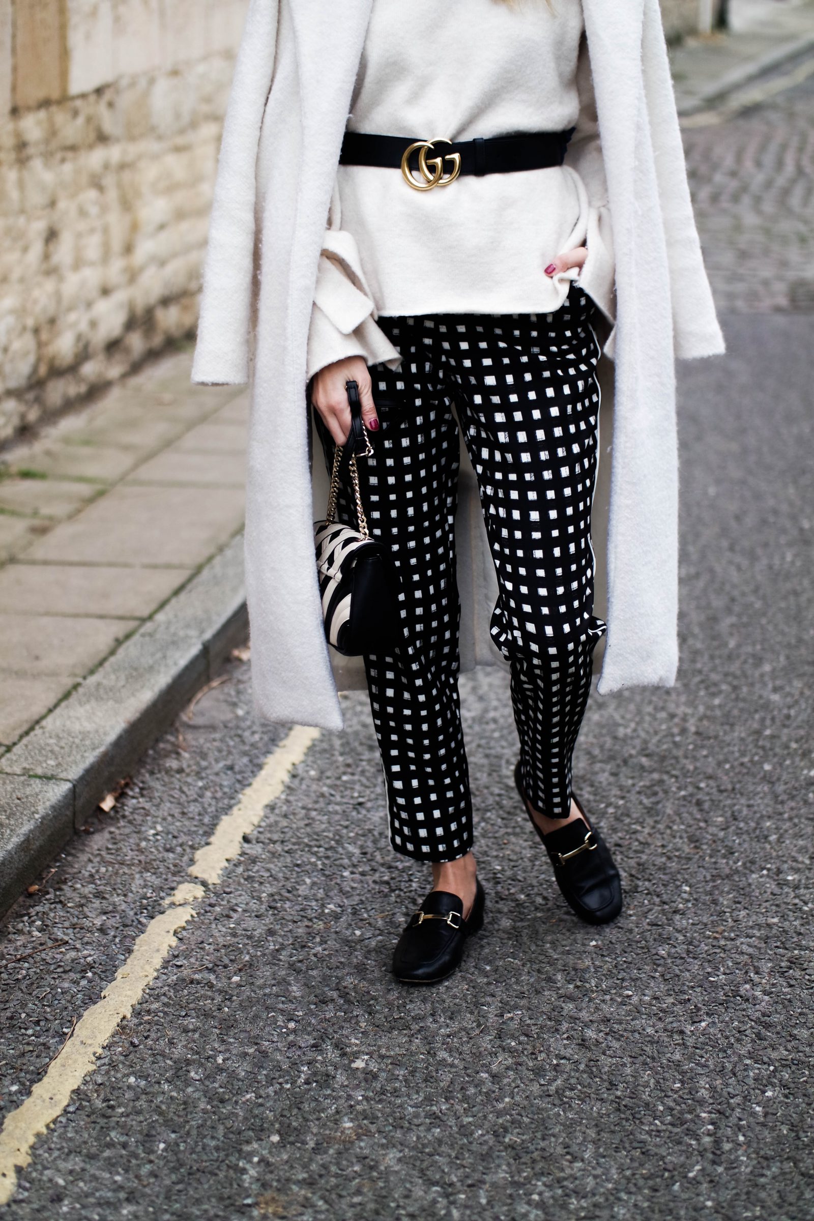 Printed Trousers Trying Something New - Monochrome