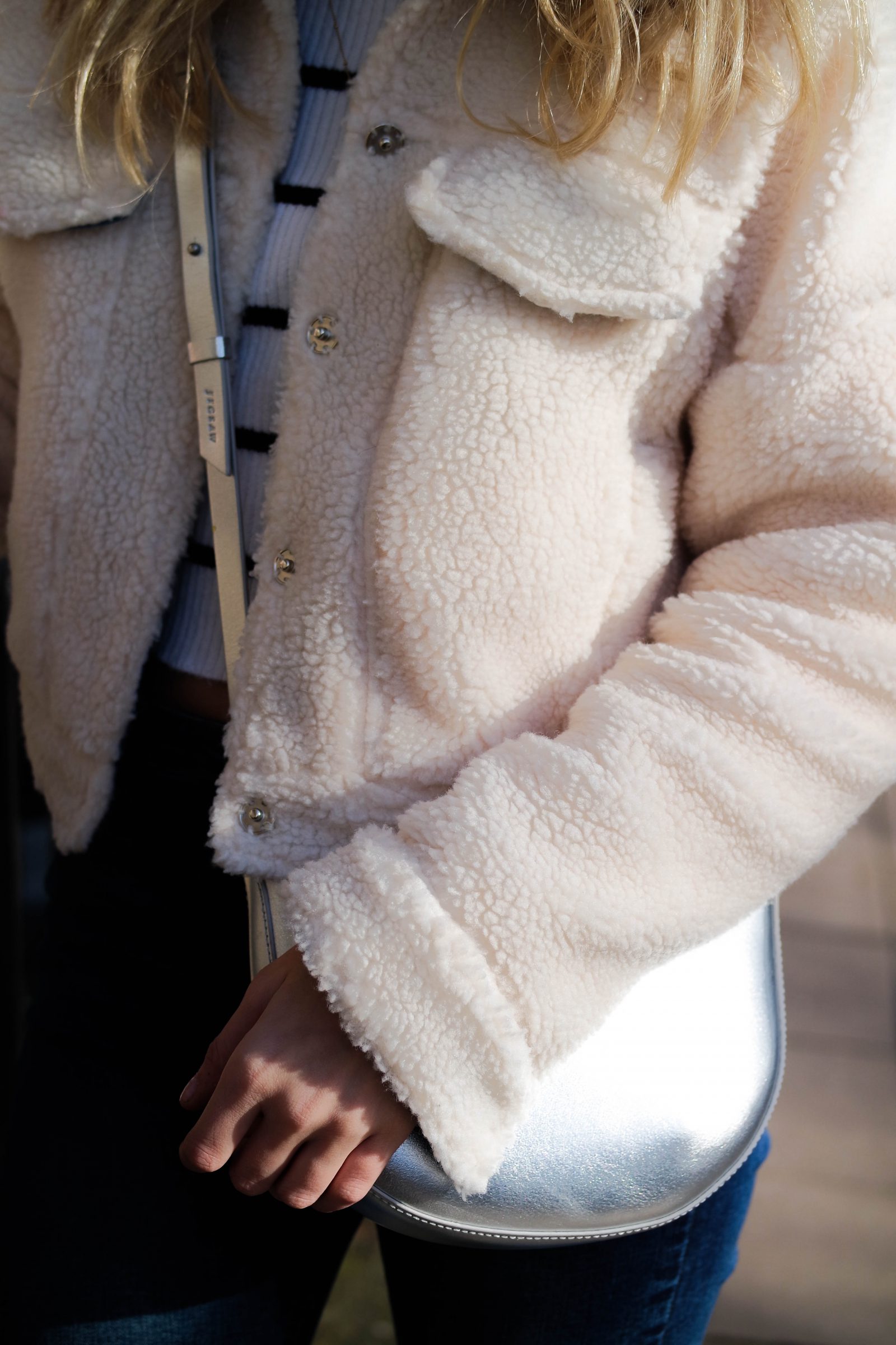 Teddy Bear Coat Cropped Jacket 