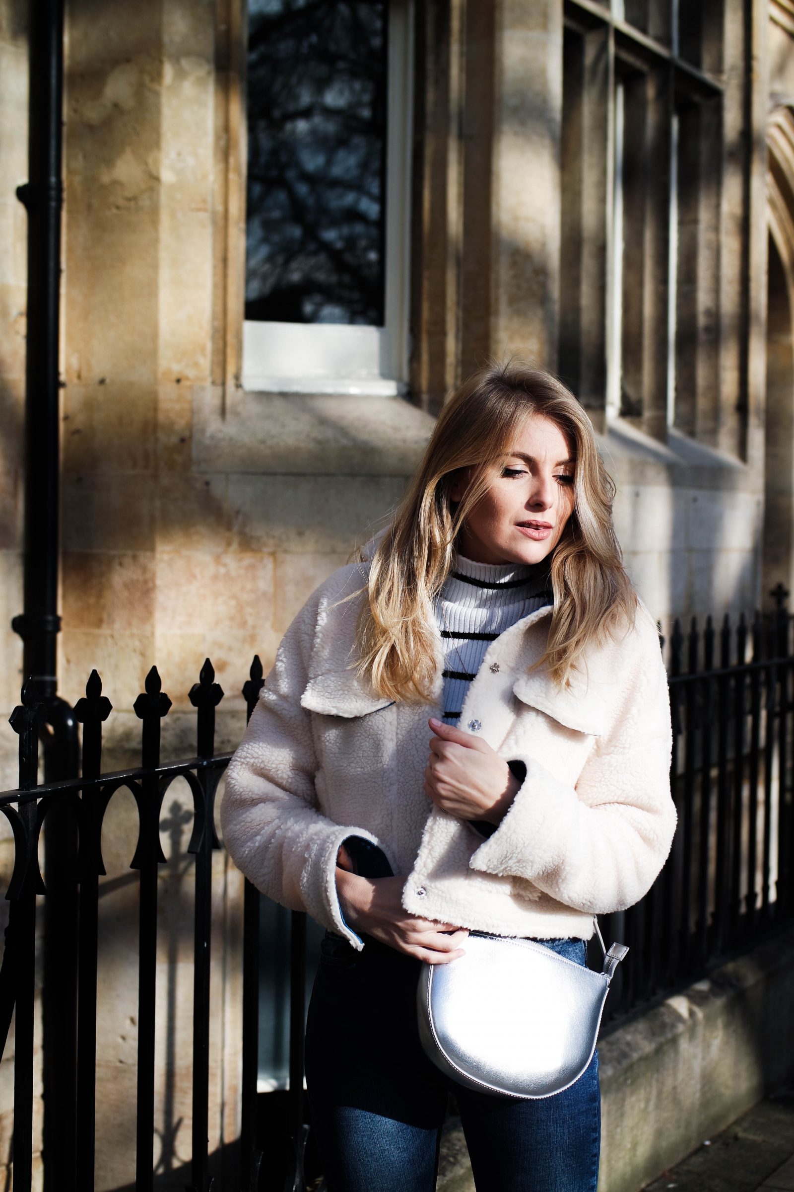 Teddy Bear Coat Golden Hour