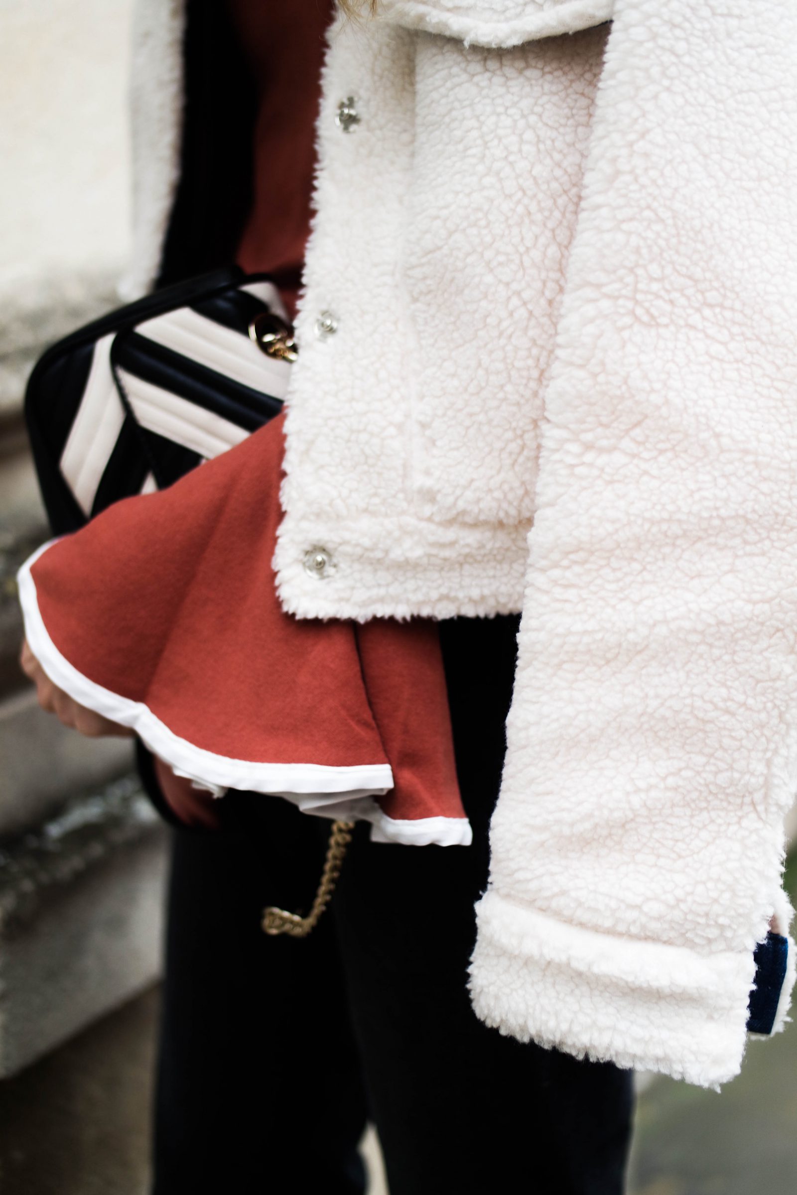 The Return of The Kitten Heel - Shearling Jacket