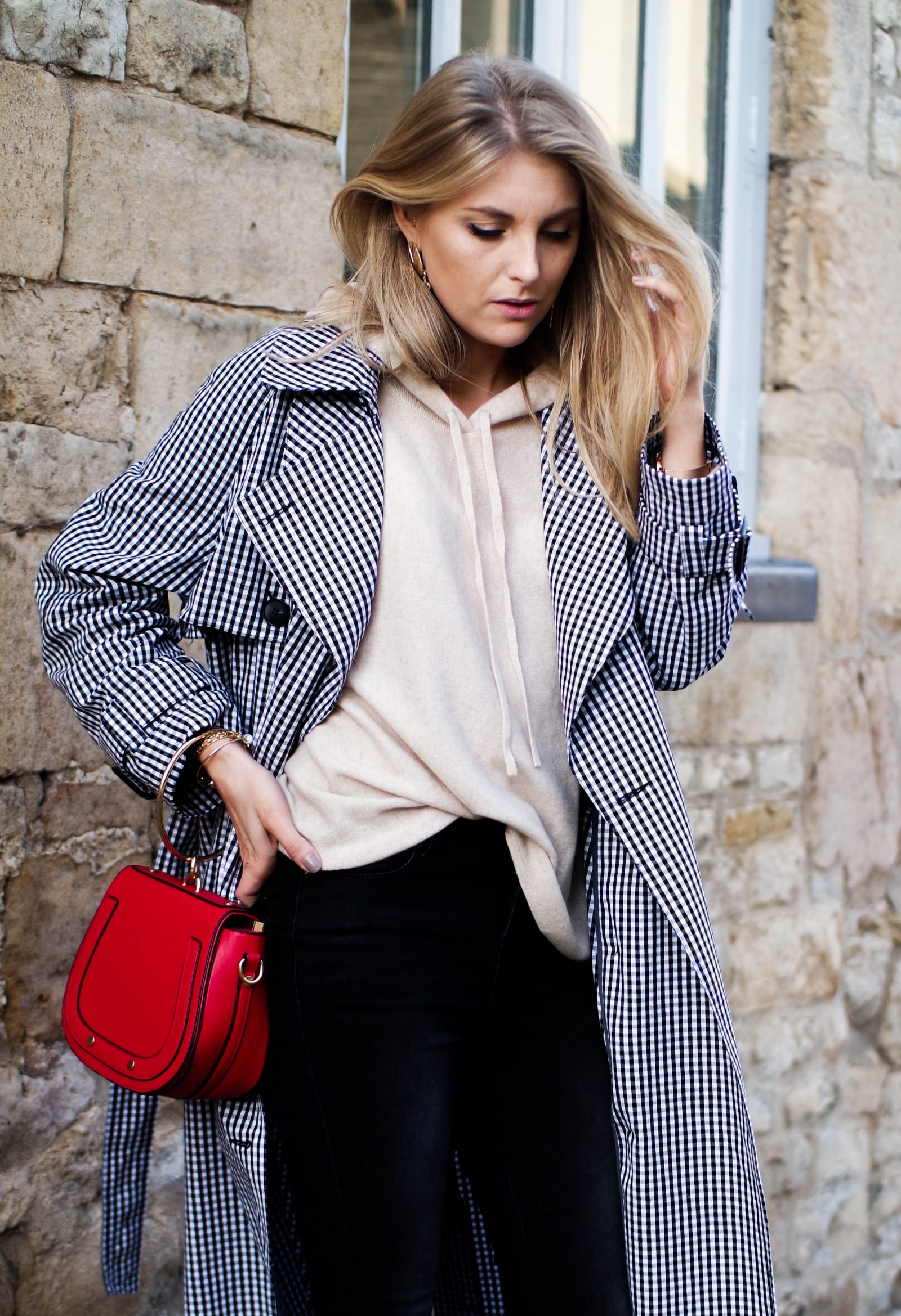 Comfy Fashion Girl - Statement Red Bag