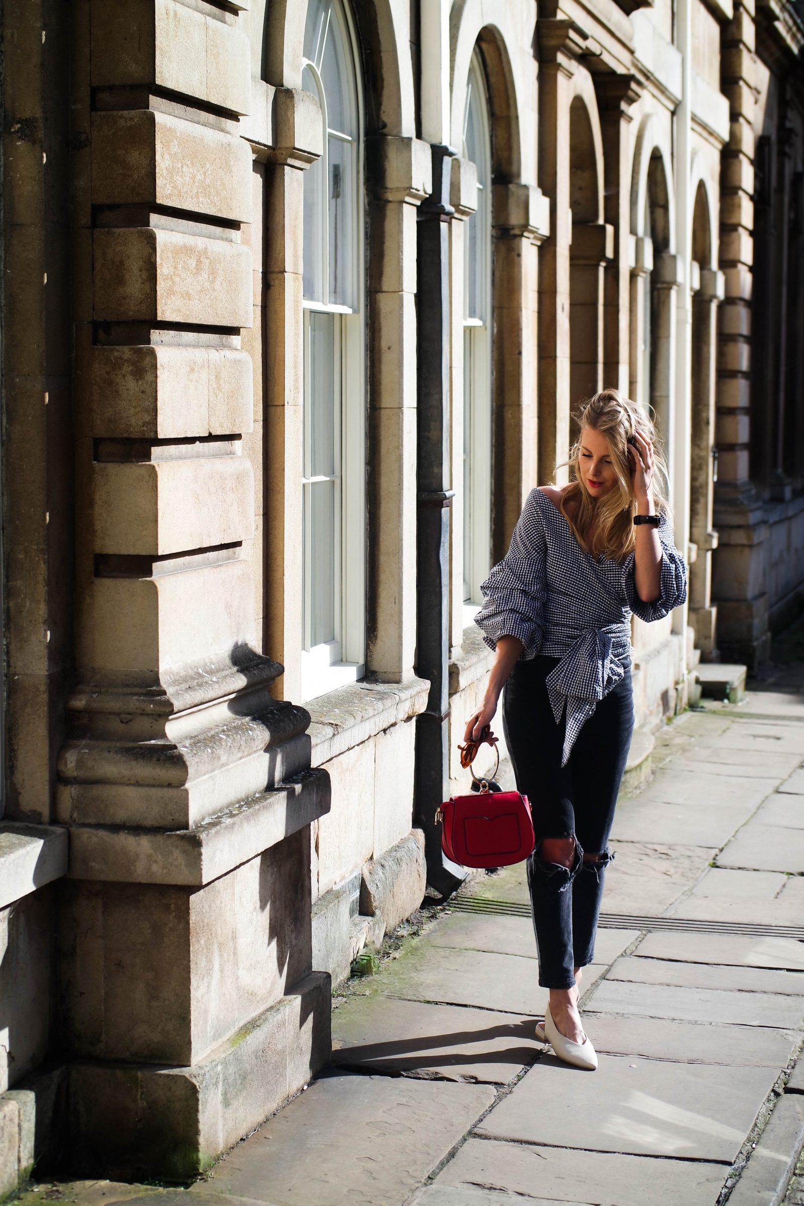 Gingham Top - Spring Fashion Blogger