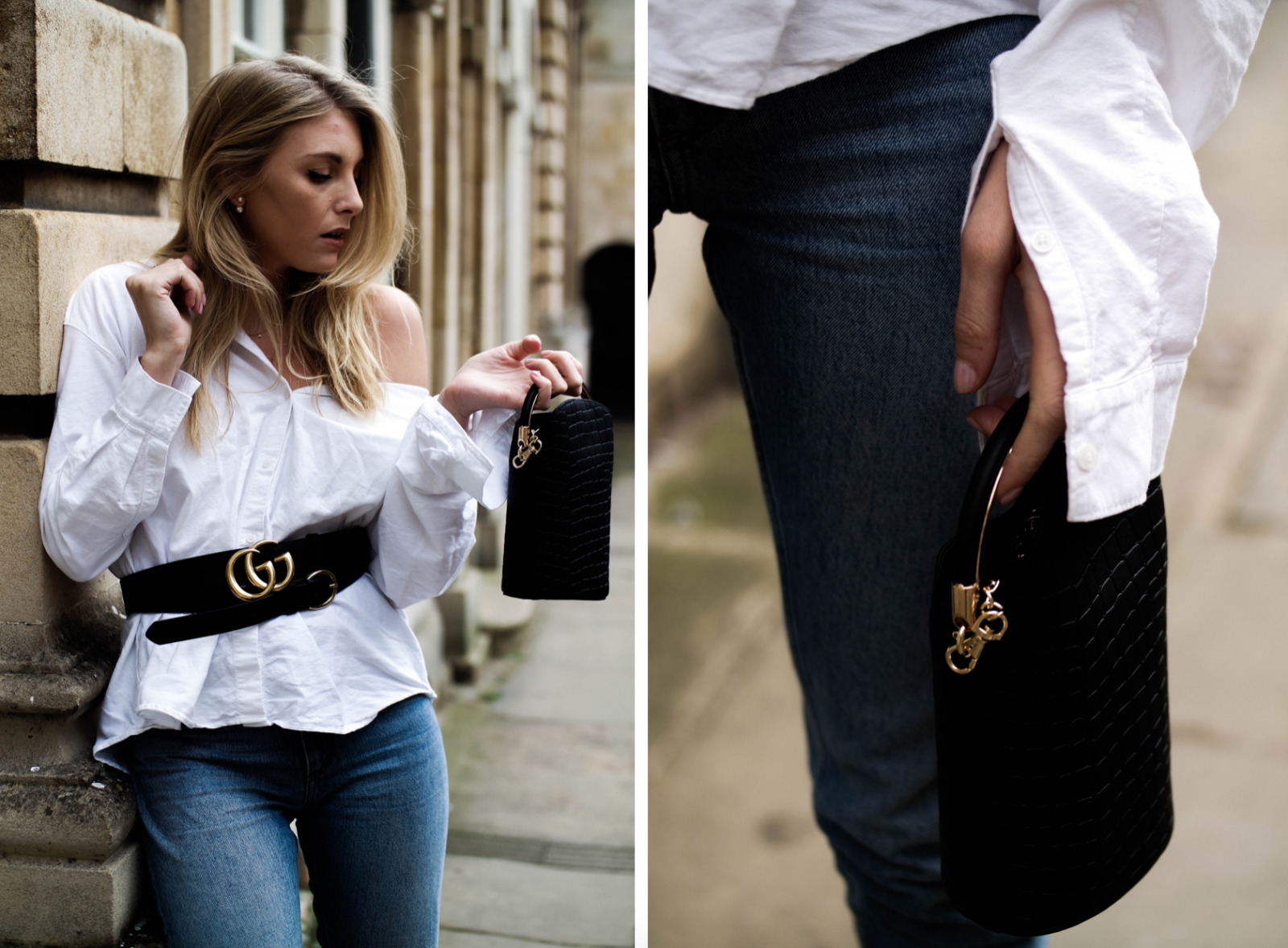 The New Way To Wear Your Statement Belt - White Shirt Styling