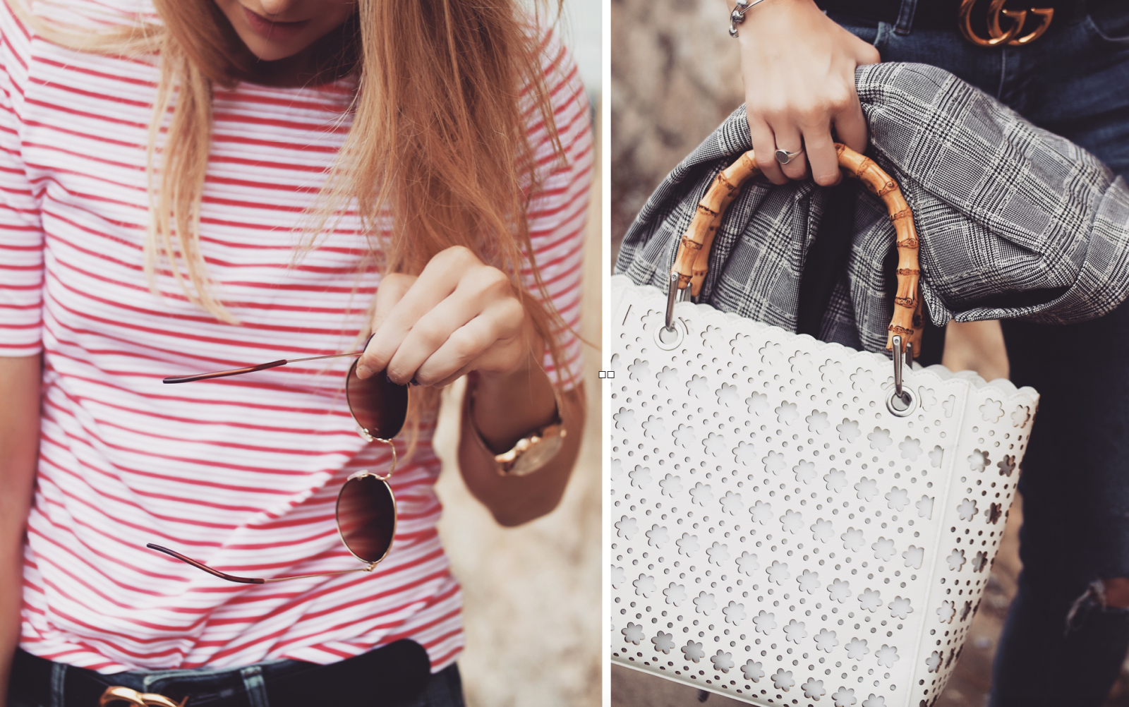 Classic Breton Tee - Basket Bag