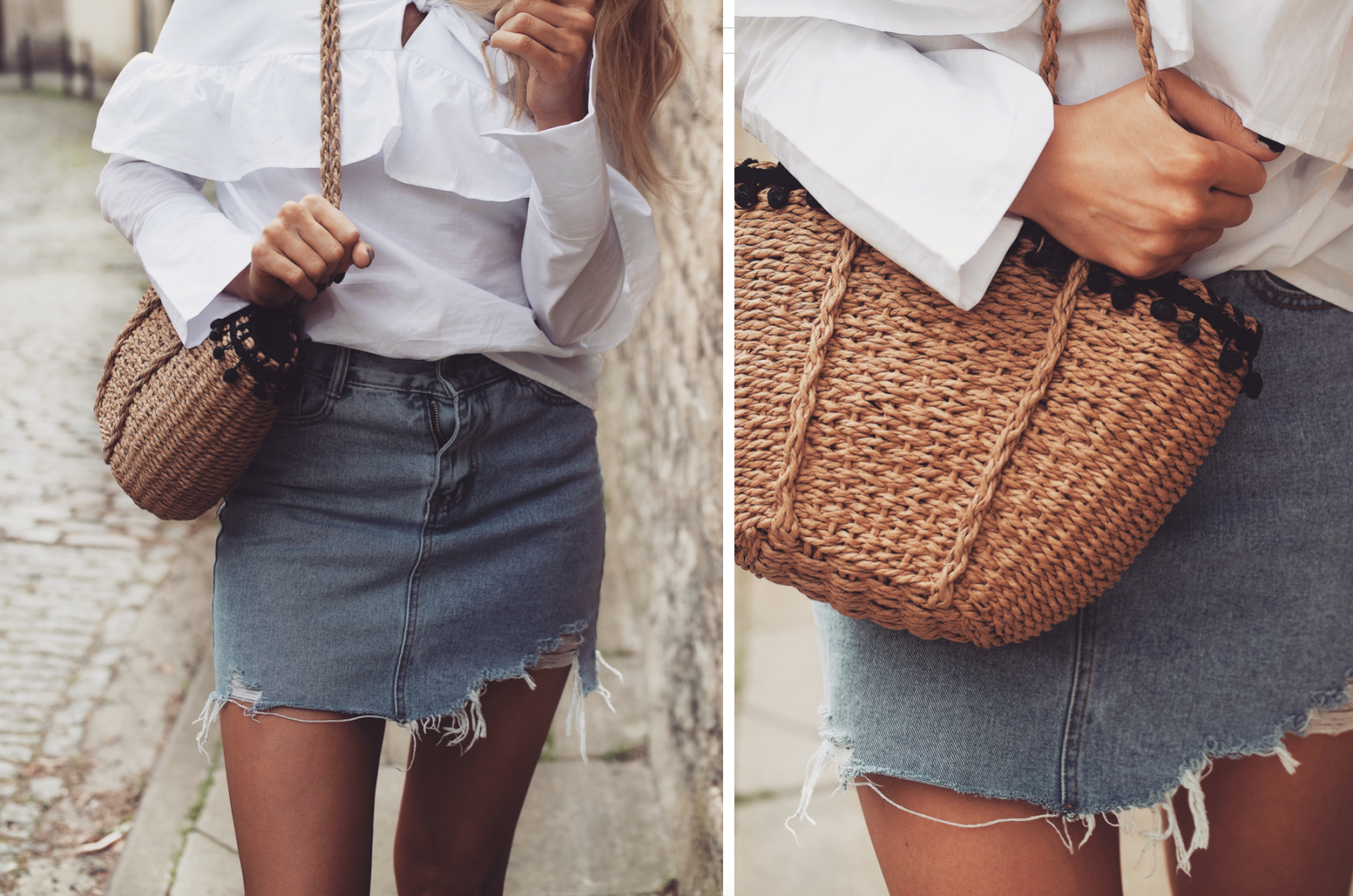 Love Sheinside - Woven Bag