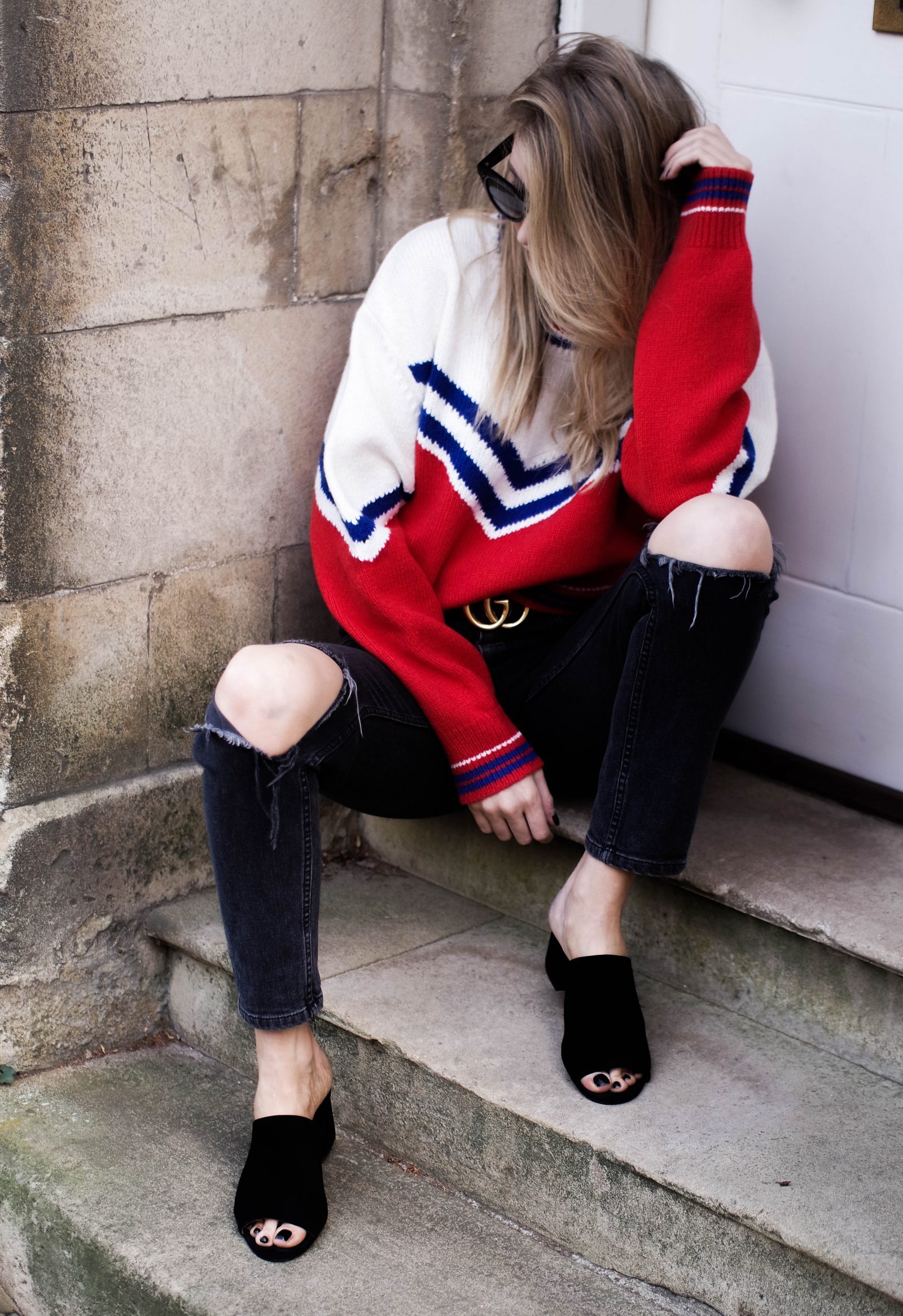 Styling Tips - Gucci Dupe Chunky Knit