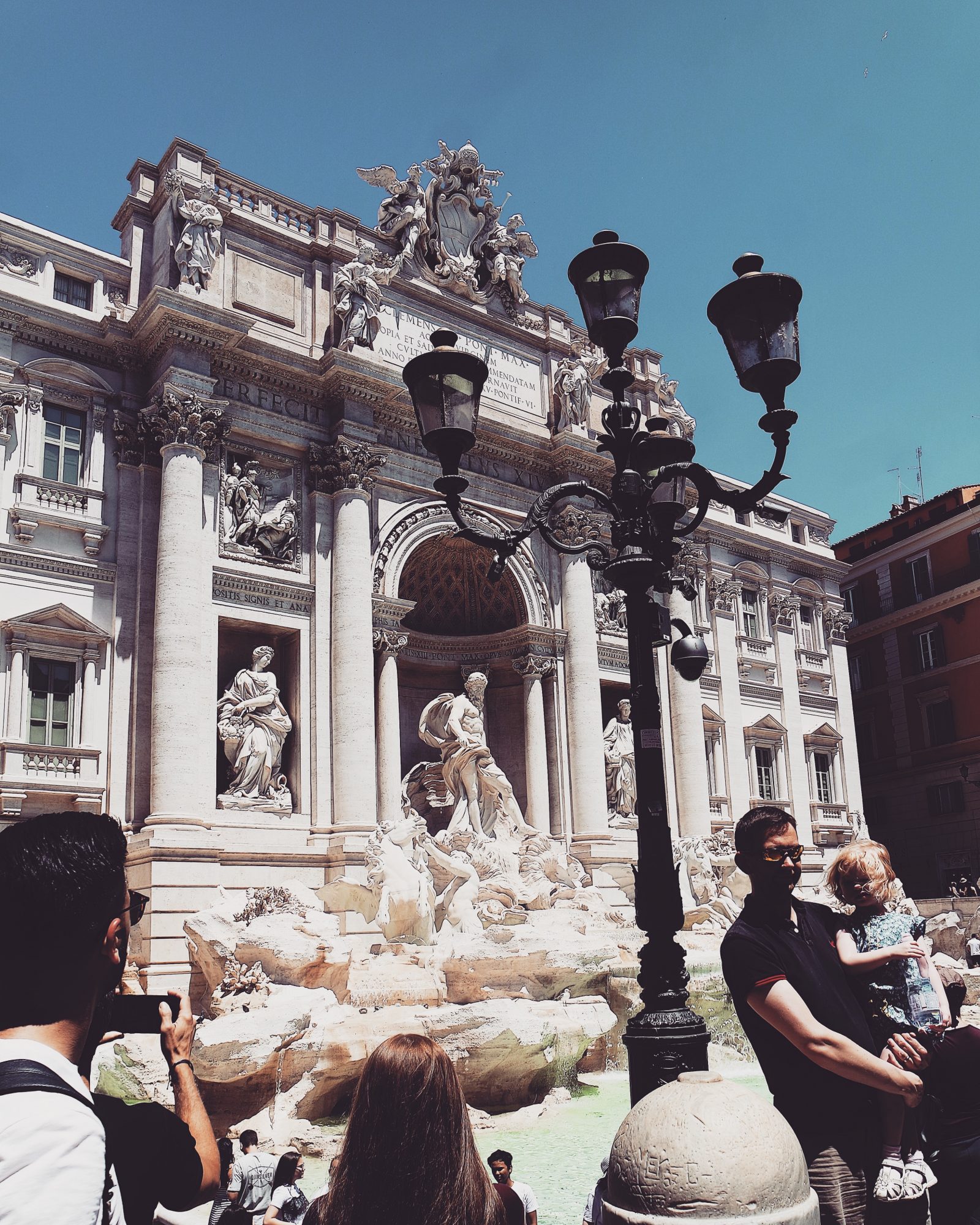 Rome Trevi Fountain