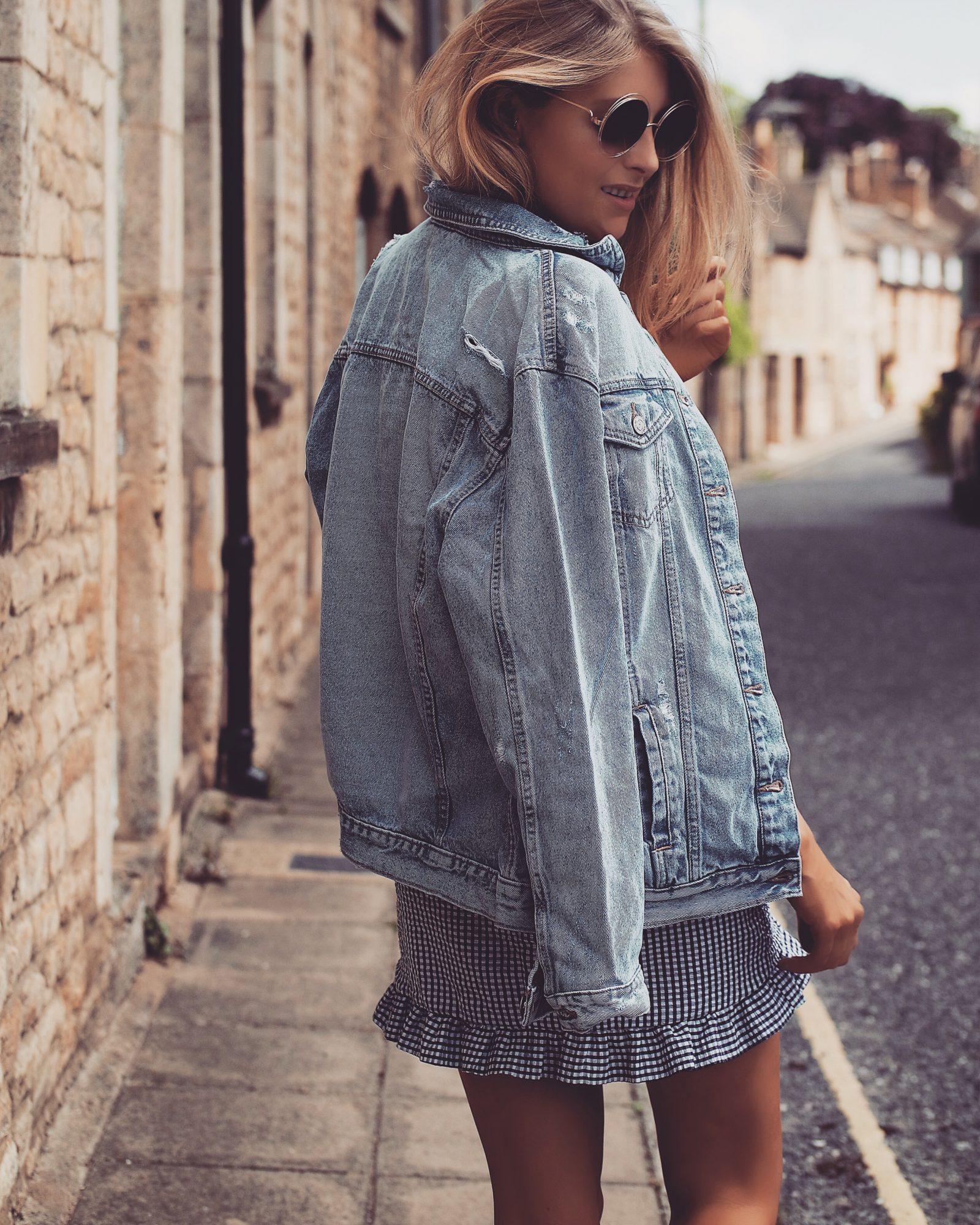 Summer BBQ Style - Oversized Denim Jacket