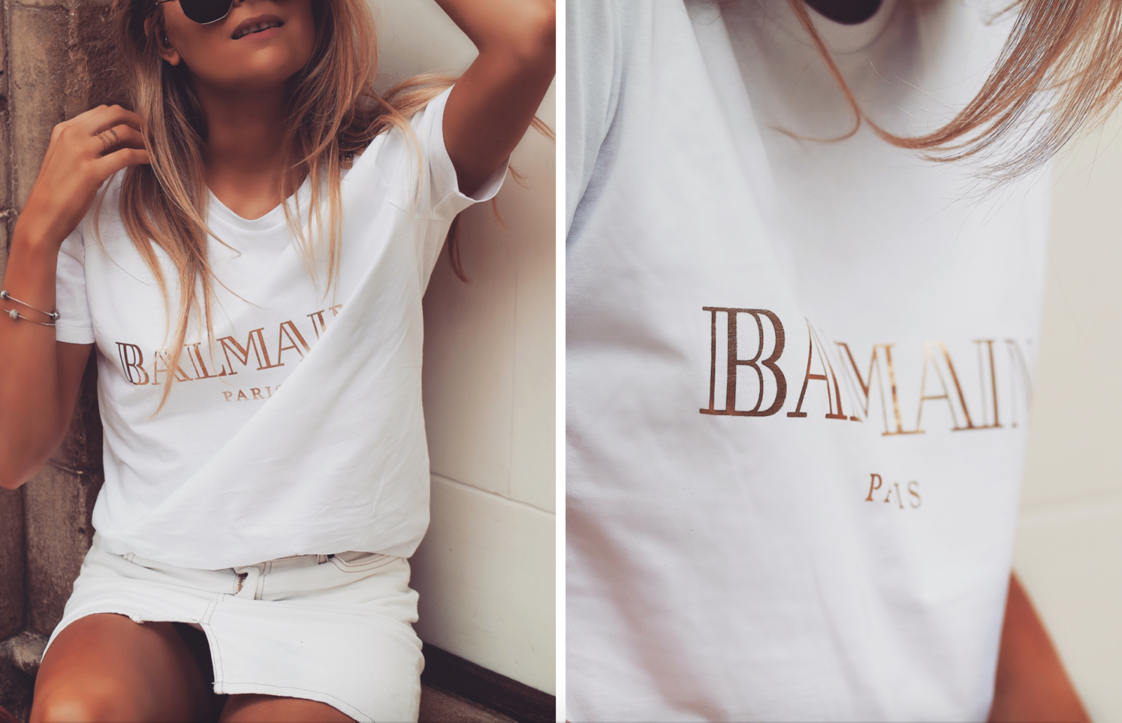 The Designer Slogan Tee - Balmain Ready To Wear