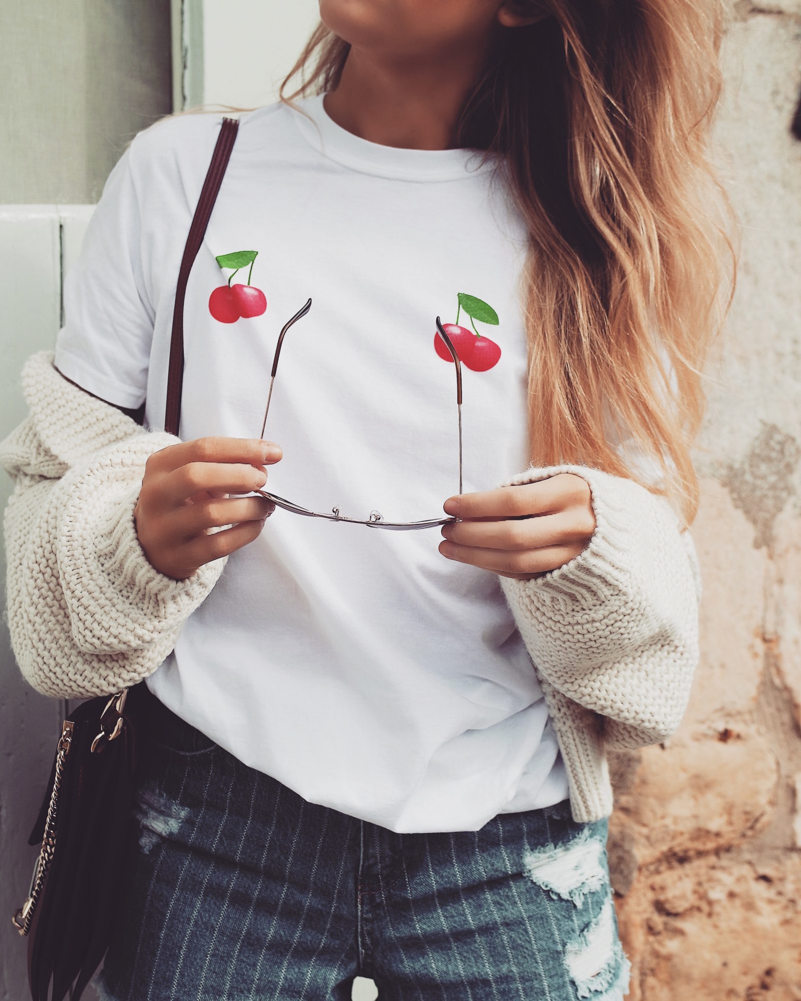 Affordable Fashion Cherry Tit Tee