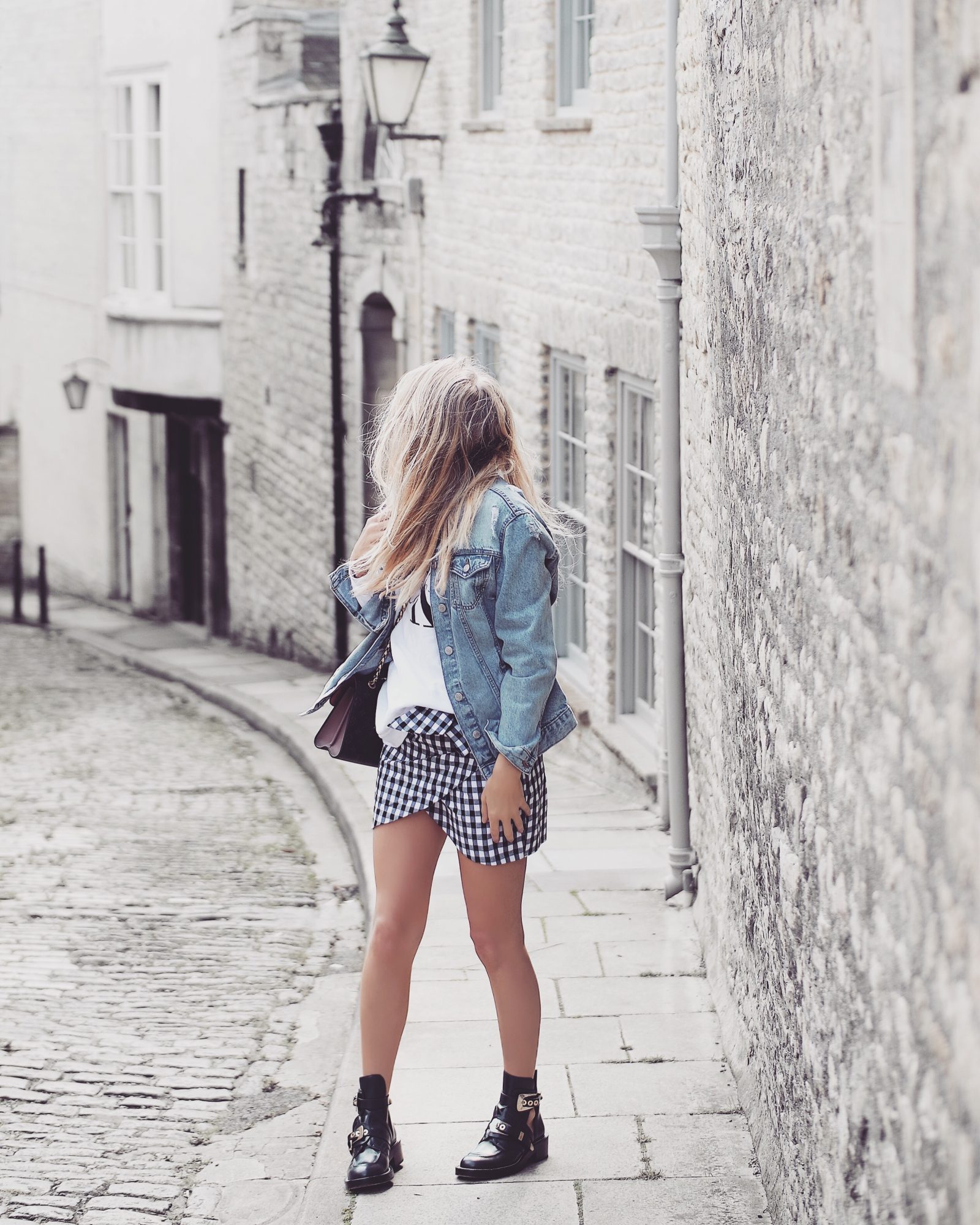 Gingham Skirt Outfit Ideas