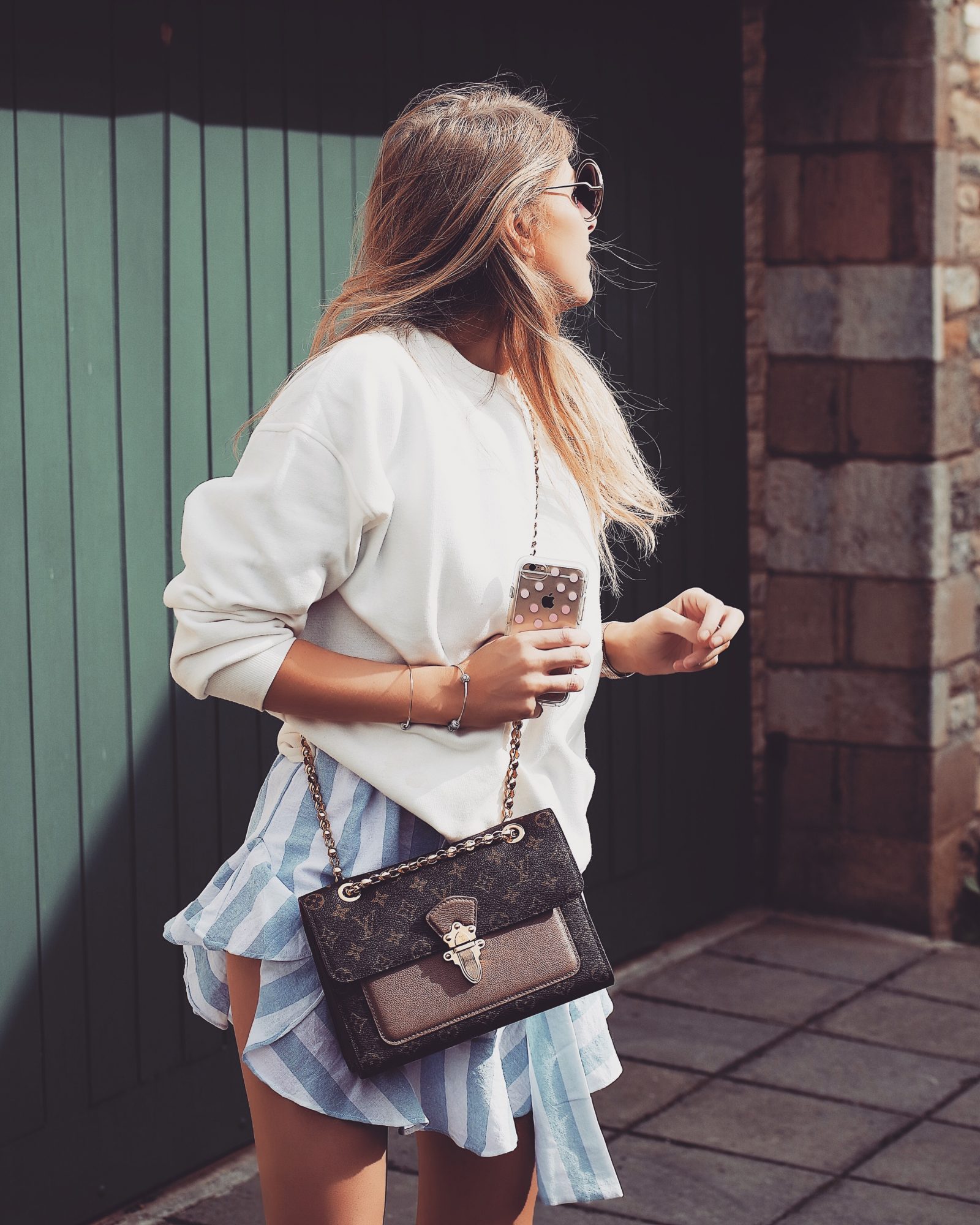 Real Time Haul - Louis Vuitton Bag, Fashion Blogger Street Style