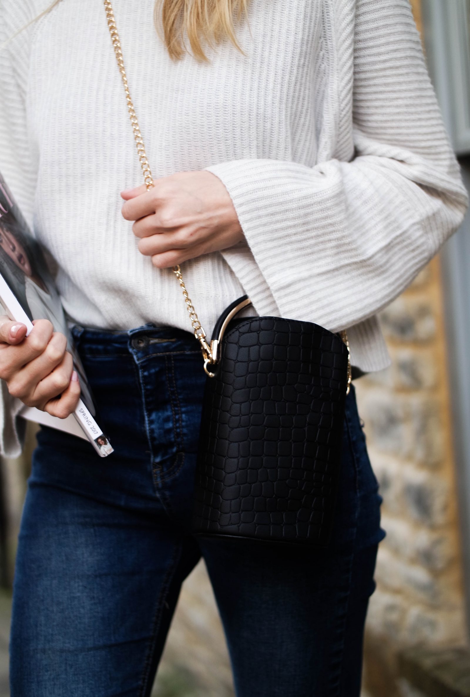 5 Reasons To Invest In Cashmere - Croc Bag 