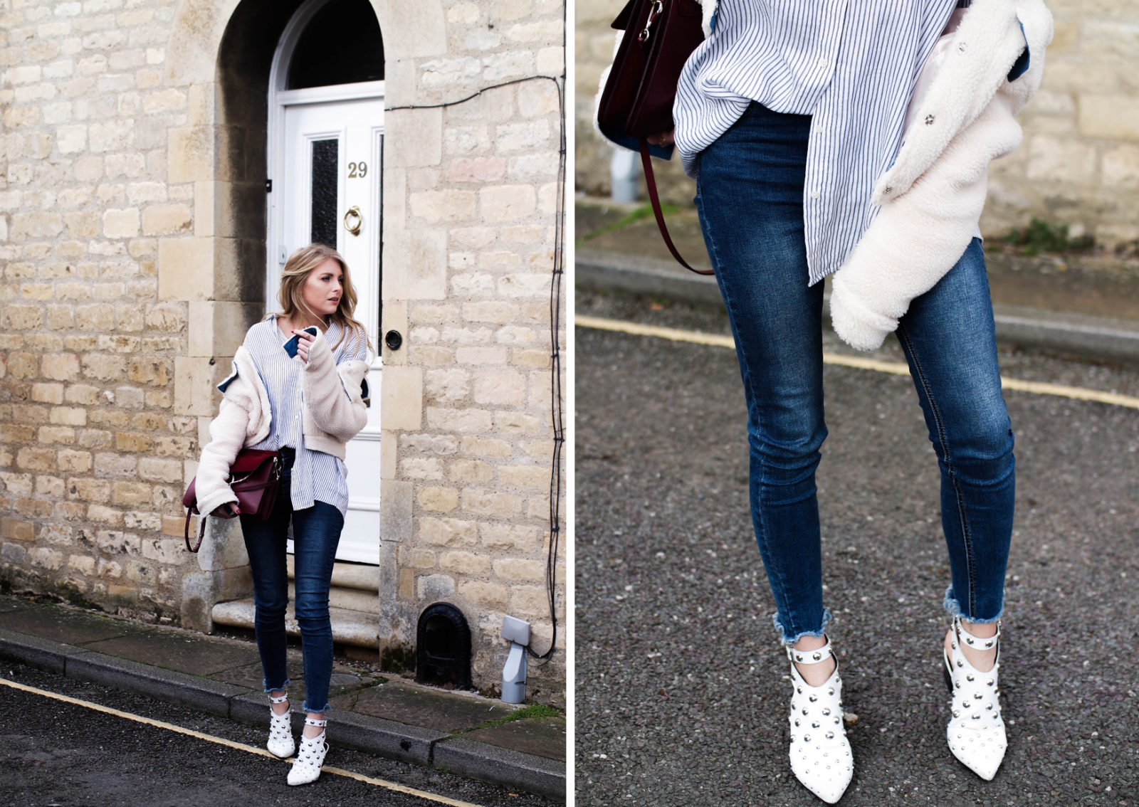 White Shoes Fashion Blogger