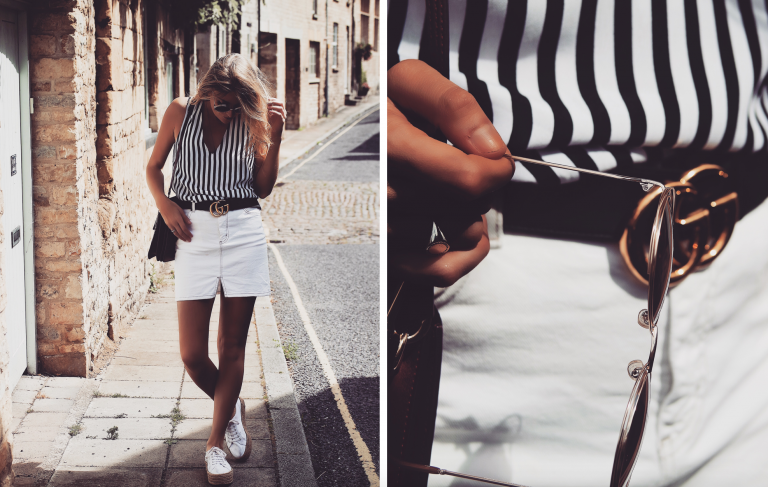 gucci belt summer outfits
