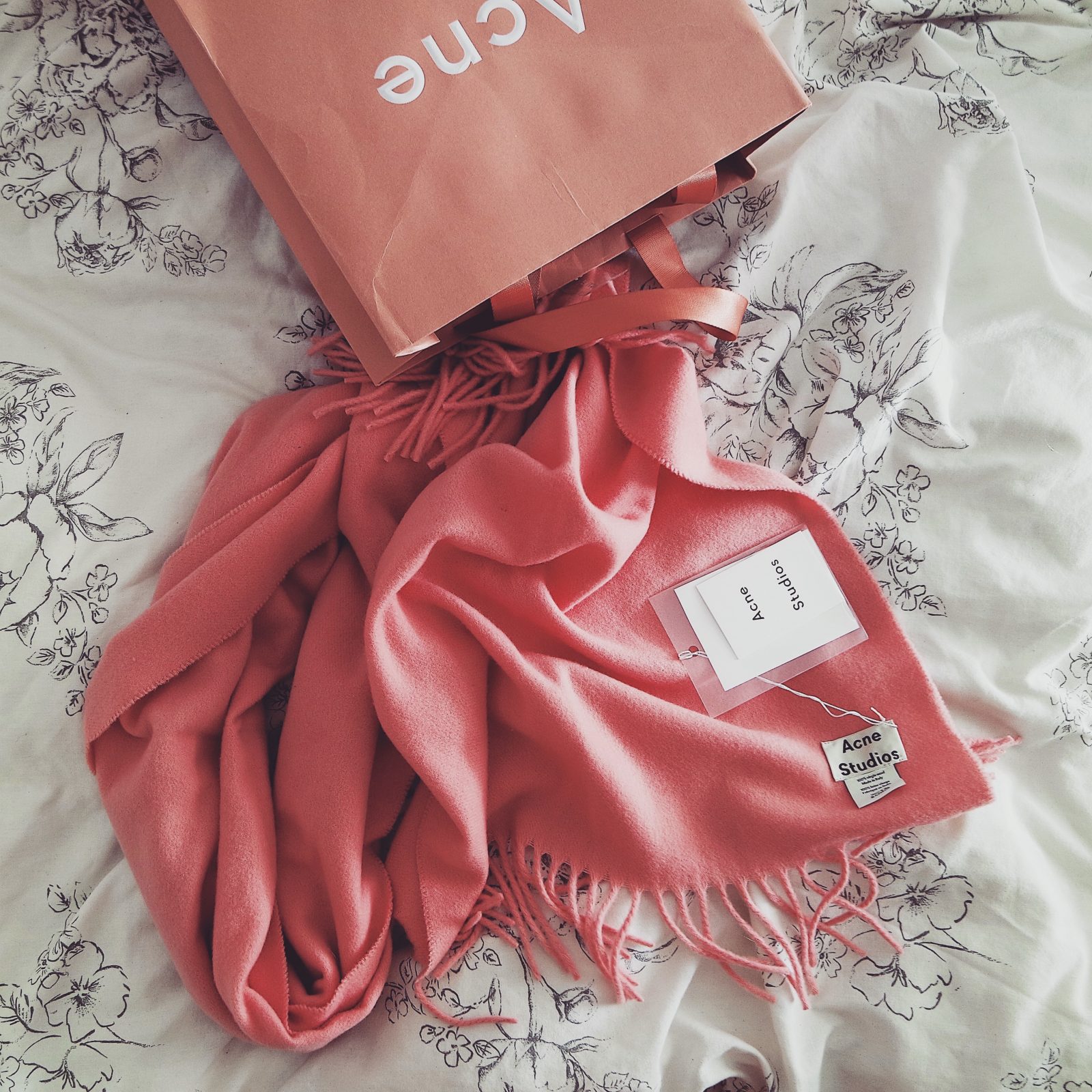 Pink Acne Scarf Review