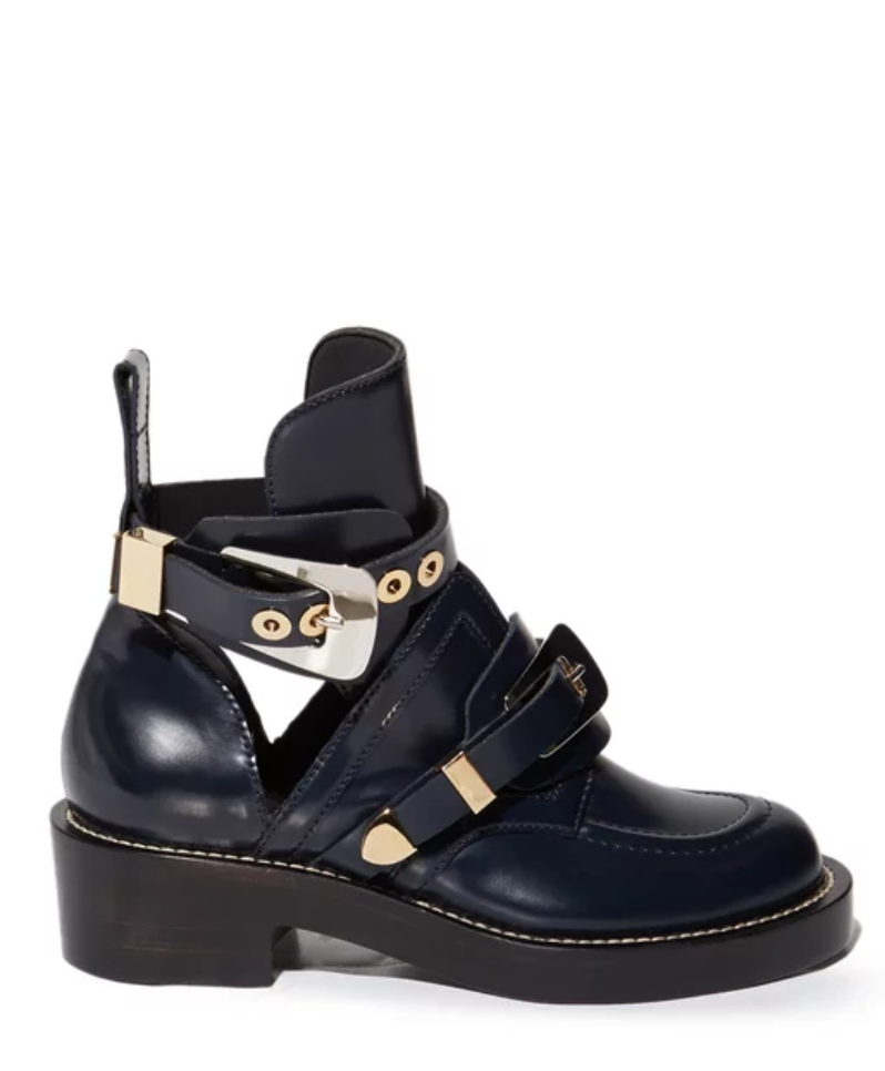 balenciaga buckle boots dupe