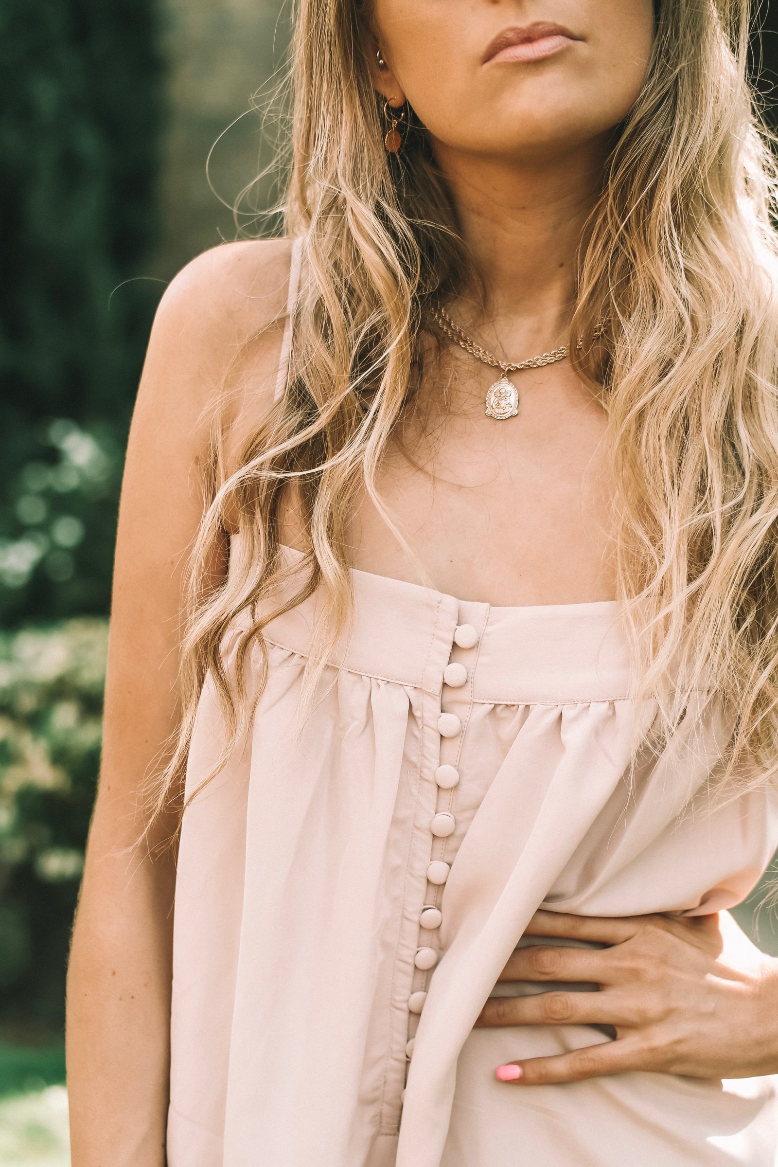 Asos Wedding Outfit - Medallion Necklace