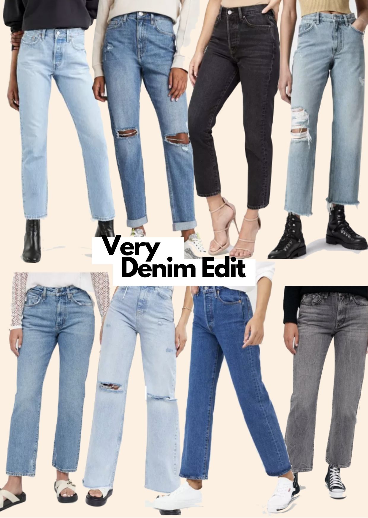Very Denim edit - Styling Jeans for Autumn