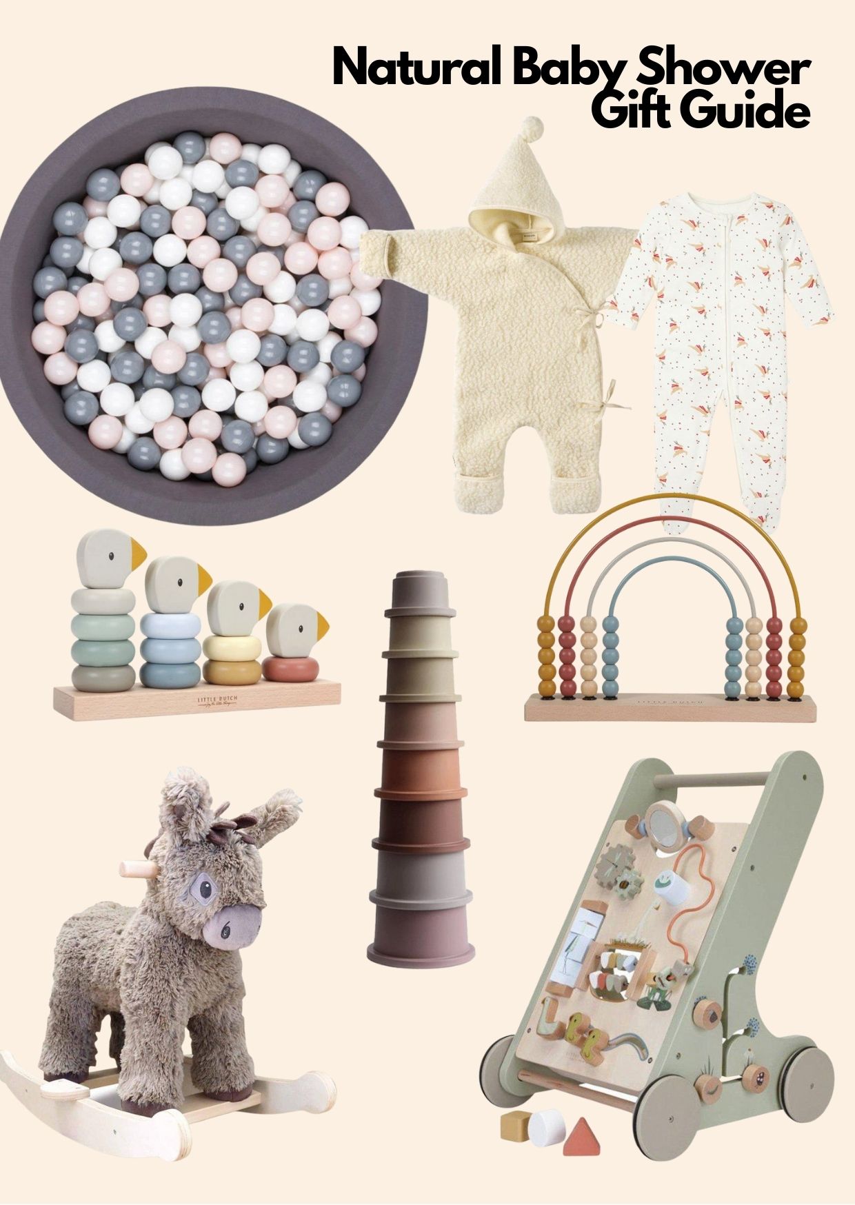 natural baby shower gift guide